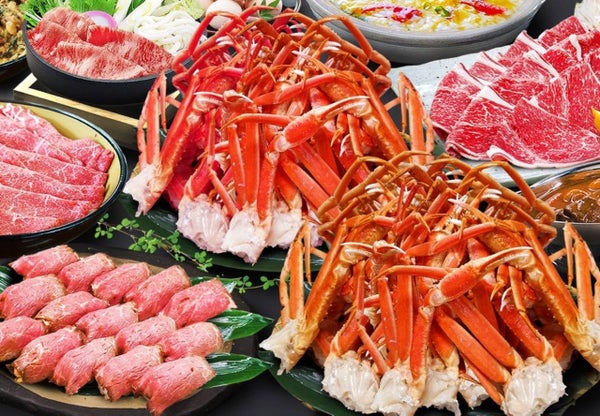 蟹かにカーニバル!本ずわい蟹&紅ずわい蟹食べ放題とゆく年くる年参り!【久宝寺・近鉄八尾・八戸ノ里・新石切発】1